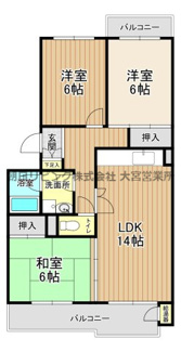 【間取り】 | かやのき団地 18号棟