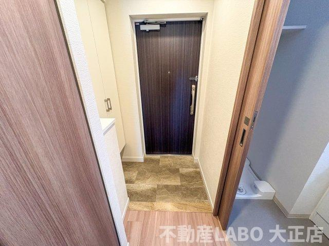 スプランディッド堀江の玄関
