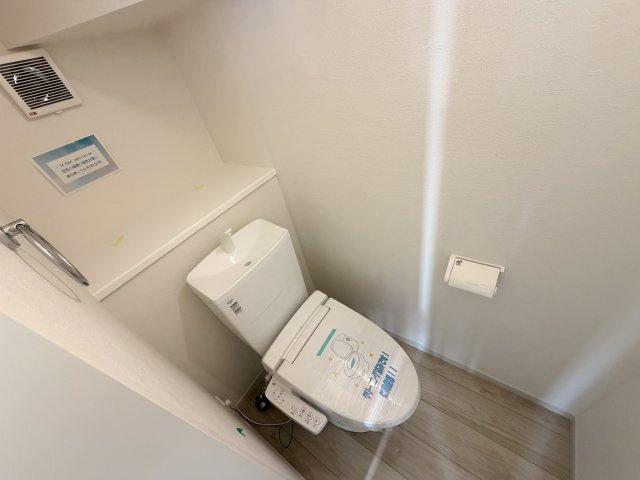 福岡市東区雁の巣6期　1号棟のトイレ