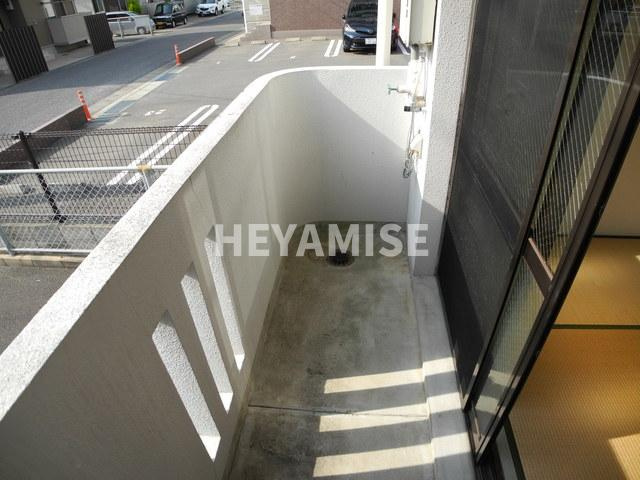 リバーサイドサマーユのバルコニー