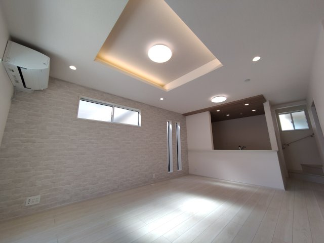 【内覧動画公開中！】調布市柴崎2丁目 京王線 つつじヶ丘駅 新築戸建の居間・リビング