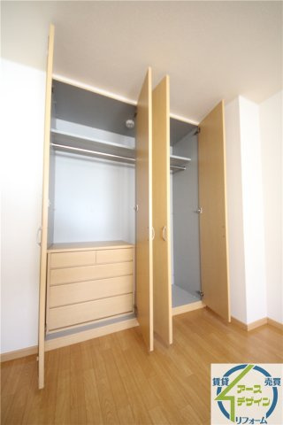 コーポ・サカシタA棟の収納|※類似写真