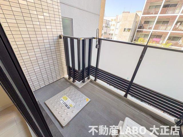スプランディッド堀江のバルコニー