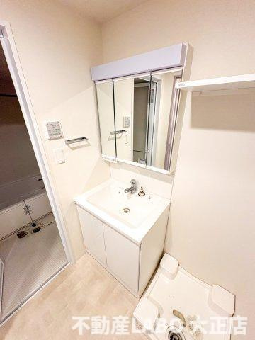 スプランディッド堀江の洗面所