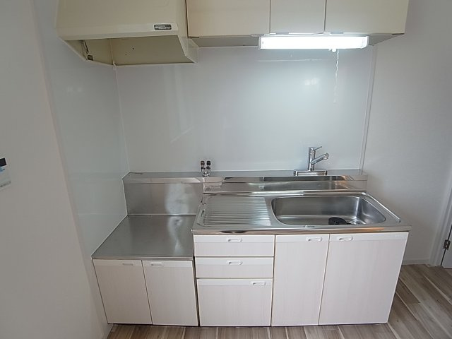 BLANCUBE神戸北のキッチン|ガスコンロ設置型キッチン