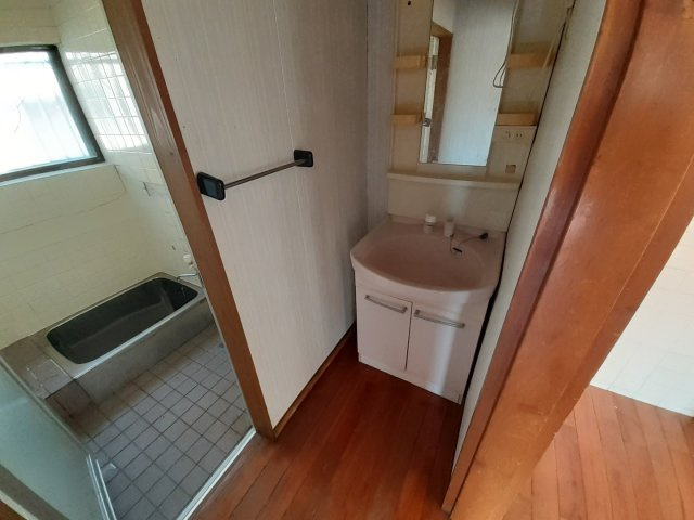 宇城市松橋町松橋の中古一戸建の洗面所