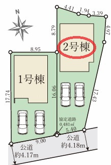 【区画図】 | Terrechez姫路市広畑区才２期 | 区画図