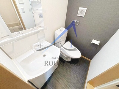 ウエストコート六町の洗面所|洗面台です。