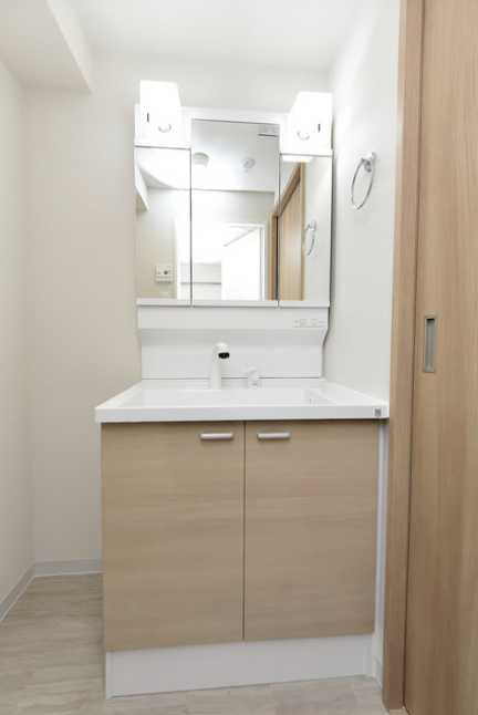 クリオラモード学芸大学Ⅱ　新築　敷金礼金0　フリーレント1か月の洗面所