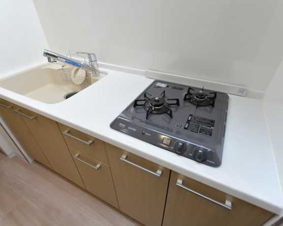 クリオラモード学芸大学Ⅱ　新築　敷金礼金0　フリーレント1か月のキッチン