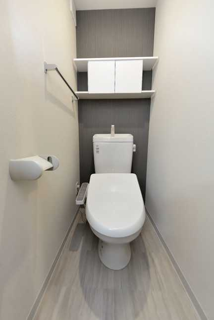 クリオラモード学芸大学Ⅱ　新築　敷金礼金0　フリーレント1か月のトイレ