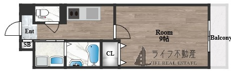 Cozy Court Ⅲの間取り