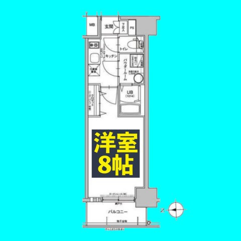 エスリード金山クラッシィの間取り