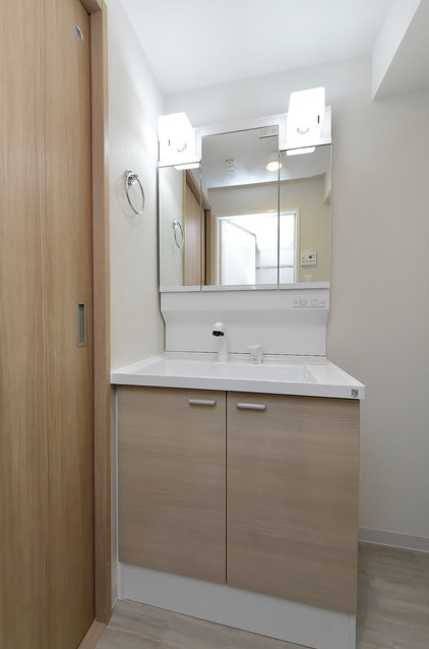 クリオラモード学芸大学Ⅱ　新築　敷金礼金0　フリーレント1か月の洗面所