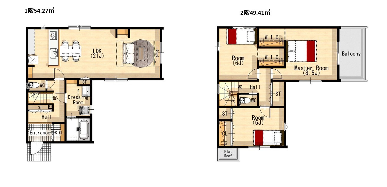 【間取り】の画像