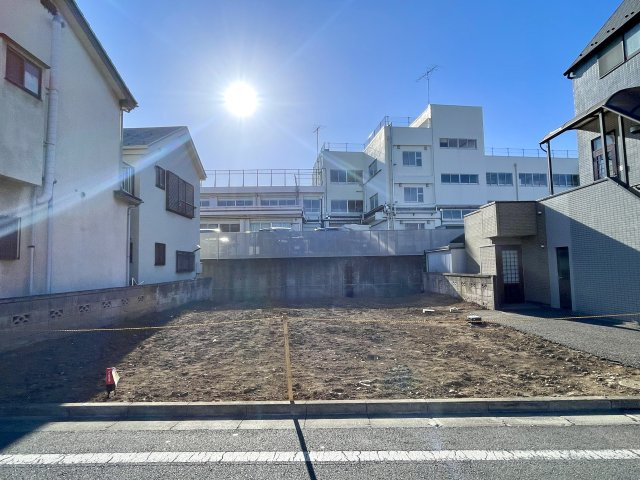練馬区大泉町3丁目　土地41坪超×間口9ｍ×建築条件なし　限定1区画の外観