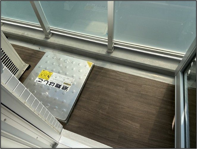 ZOOM板橋大山のバルコニー