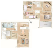 習志野市袖ケ浦四丁目　新築分譲住宅２号棟の画像