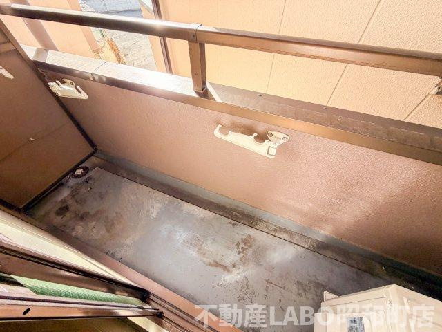 ジョイフル林寺のバルコニー