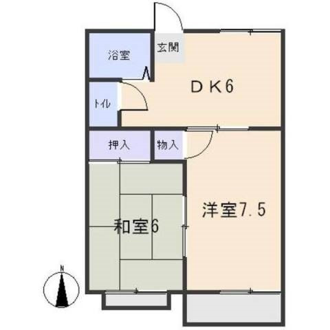 ニューハイツの間取り