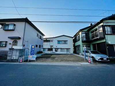 【前面道路含む現地写真】 | 三郷市東町売地