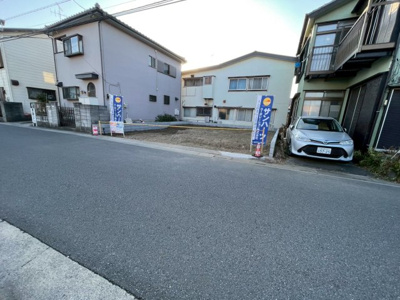 【前面道路含む現地写真】 | 三郷市東町売地