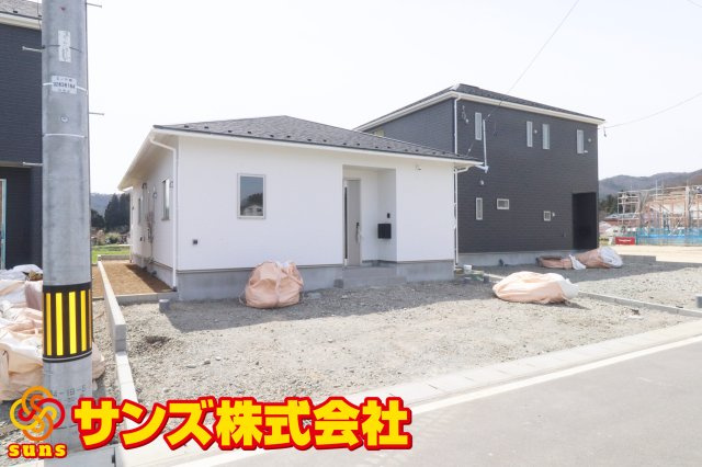 大玉村玉井字馬場　　　2号棟　　　玉井小学校、大玉中学区の外観|北側前面道路