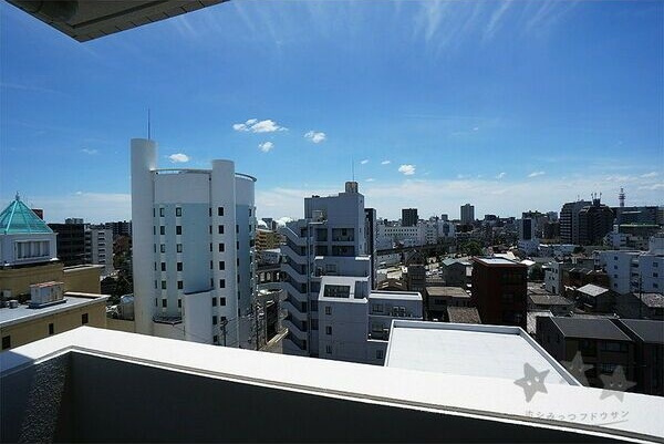 ルクール金山のバルコニー