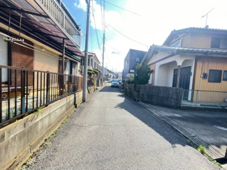 【前面道路含む現地写真】 | 千葉市中央区南生実町　売地　京成千原線「学園前」駅