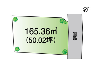【区画図】 | 千葉市中央区南生実町　売地　京成千原線「学園前」駅
