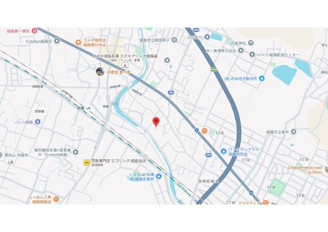 姫路市御国野町御着　中古戸建の地図