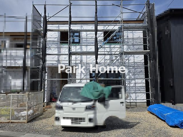 高知市福井町 -E号地- 新築戸建ての外観|E号地　2026.2月下旬：建築中