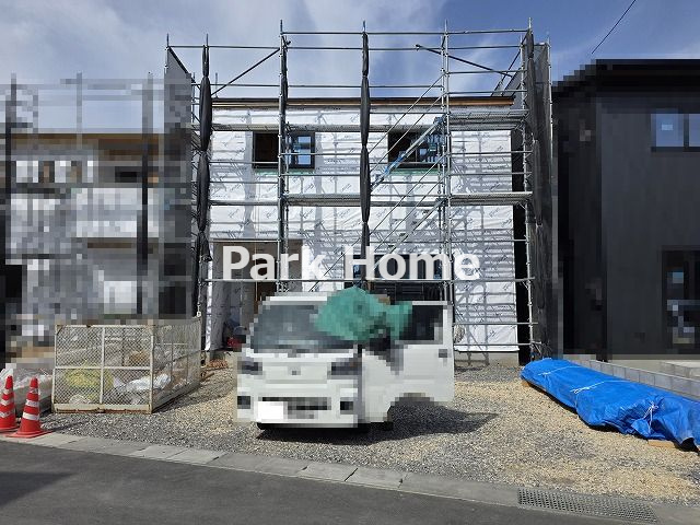 高知市福井町 -E号地- 新築戸建ての外観|E号地　2026.2月下旬：建築中