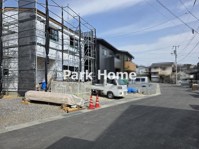 高知市福井町 -E号地- 新築戸建ての外観|2024.8月：現況