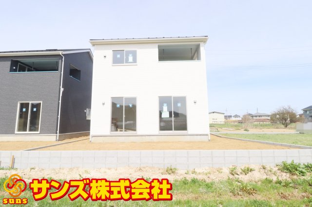 大玉村玉井字馬場　　　４号棟　　　玉井小学校、大玉中学区の外観|南側から見た外観