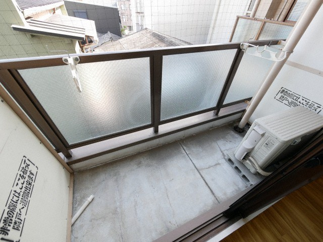 パークビレッジのバルコニー