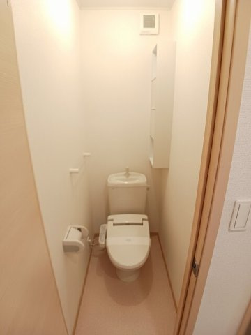 リバティハウスＣのトイレ|トイレもきれいです