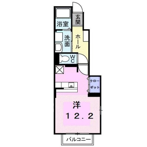 リバティハウスＢの間取り