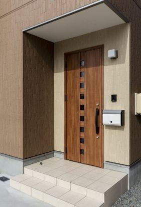 緑区姥子山KODATEXⅤの玄関