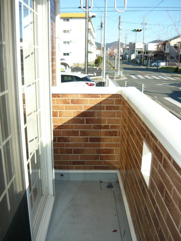 ヴィラ プロムナード Aのバルコニー