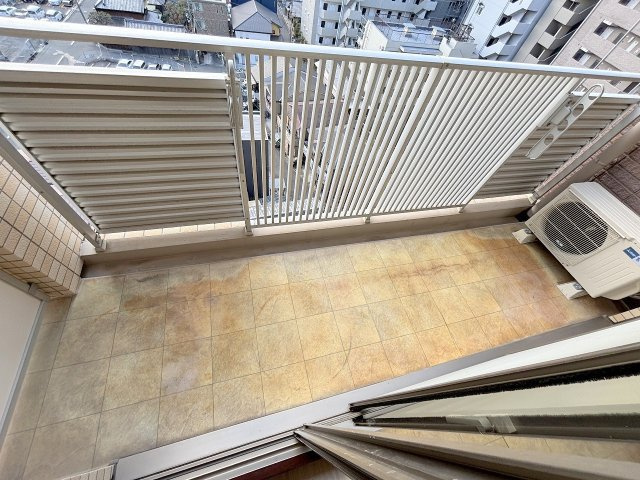 アーバンフラッツ西中島のバルコニー