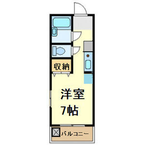 アークみささぎの間取り|間取り・横窓ナシ