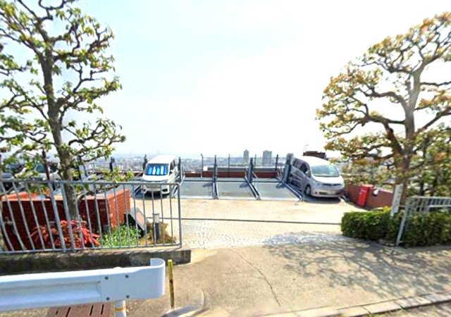 カトレア岡本壱番館の外観|エントランスは7階部分になります
