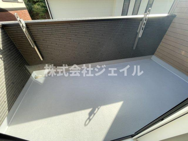 新築戸建　京地４丁目のバルコニー