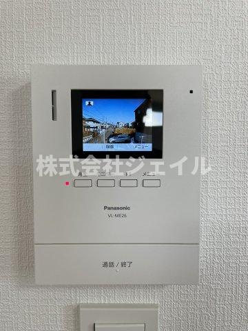 新築戸建　京地４丁目の防犯設備