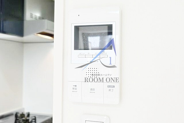 レーヴ中村橋のセキュリティ|モニター付きインターホンです。