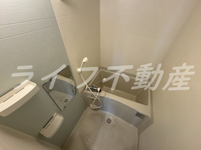 GRANDIR河内花園の浴室|日々の疲れを癒すお風呂付です