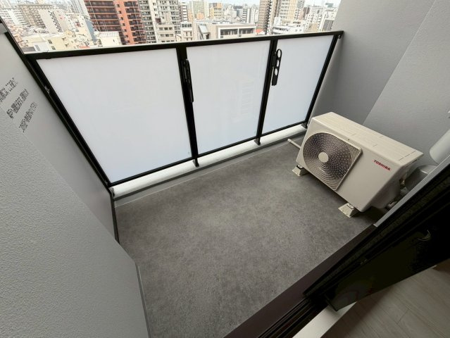 ブランシエスタ森ノ宮のバルコニー