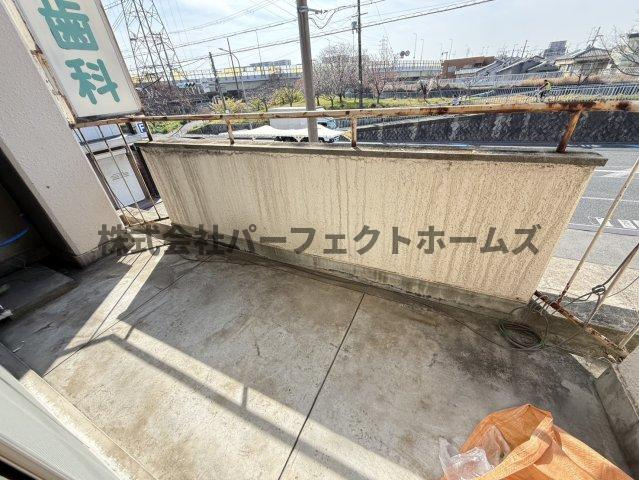 国松町戸建　賃貸のバルコニー|陽当たり良好なバルコニーです