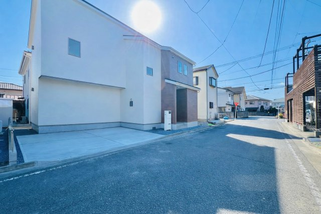 前橋六供町1丁目の前面道路含む現地写真|駐車スペース２台以上可◎